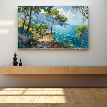 Acrylic Painting of the Sea